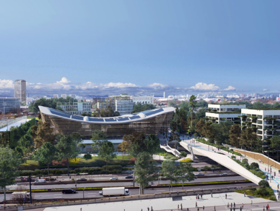 Nederlandse architecten bouwen zwemstadion in Parijs voor Spelen