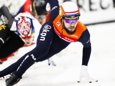 De eerste wedstrijdmeters van Sjinkie Knegt