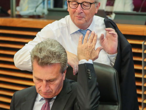 Kan Juncker de boel sussen?