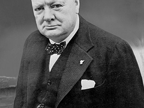 Winston Churchill over aliens