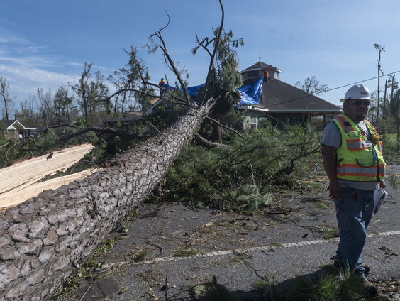 Orkaan in Louisiana richt minder schade aan dan verwacht