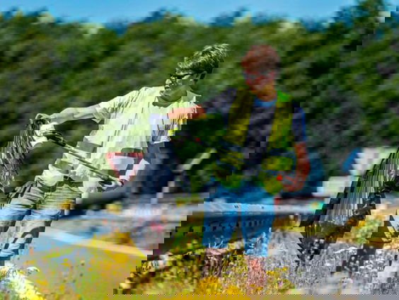 Zwerfinator, Dirk Groot, ruimt systematisch afval op