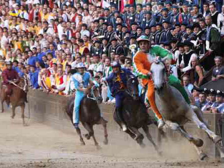 Het Allermooiste - Paardenraces in Palio