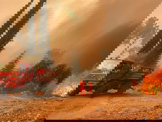 Nog altijd bosbranden in Turkije