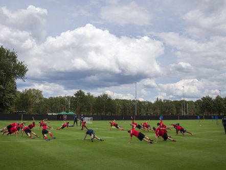 Eerste training FC Twente