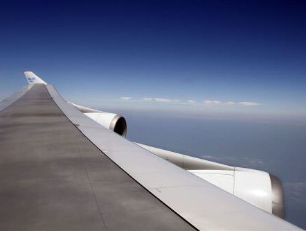 Elektrisch vliegen en landen op een ronde landingsbaan