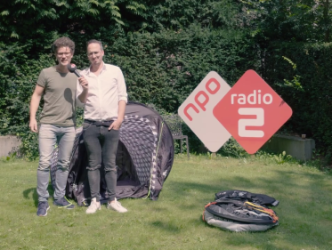 NPO Radio 2 gaat kamperen! Wat gaat Gijs doen?