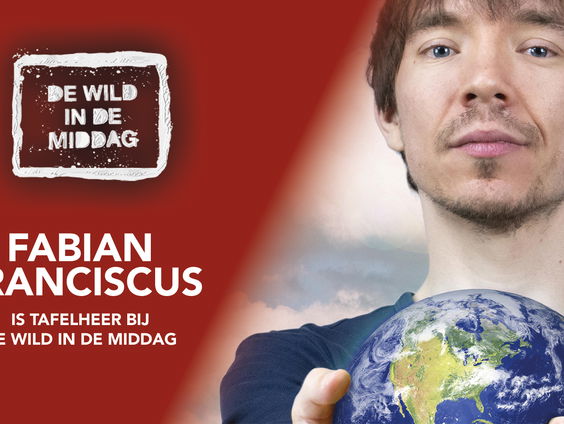 Fabian Franciscus is tafelheer bij De Wild in de Middag