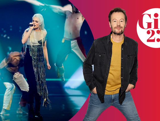 Davina Michelle overladen met reacties na optreden Songfestival