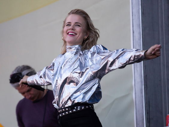 Ilse DeLange vond in het Duits zingen super spannend