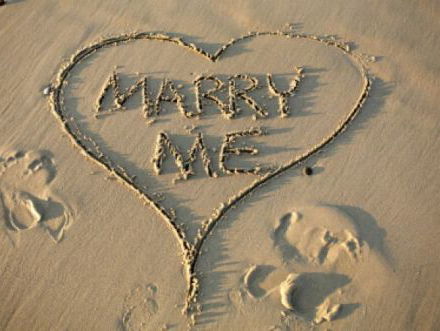 Spontaan huwelijksaanzoek in De Staat