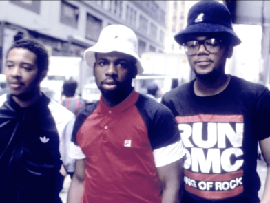 Run DMC in Jesse's Kerstkelder