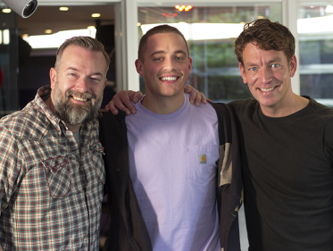 Dermot Kennedy in de studio
