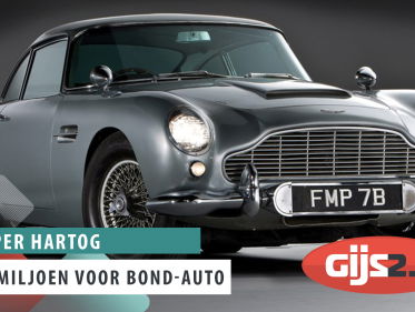 James Bond: bijna zes miljoen voor Aston Martin uit Thunderball!