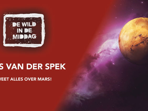 Kees van der Spek weet alles over Mars!