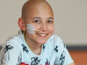 Kalien Blonden maakte 'Op weg naar het Máxima. Leven voor kinderen met kanker.'