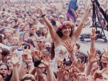 Lisa Brickman over Woodstock