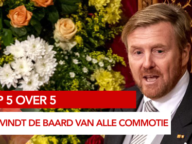 Top 5 Over 5: Wat zegt de baard over de Prinsjesdag?