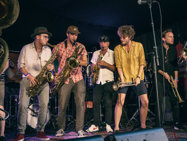 Gallowstreet live op North Sea Jazz