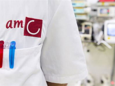 Dokter Felicia gaf vandaag les in het AMC