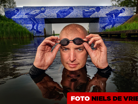 Maarten van der Weijden zamelt met thuistriathlon geld in