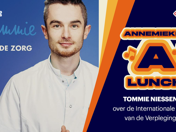 Tommie in de Zorg (Tommie Niessen) leert via Instagram mensen over zijn werk