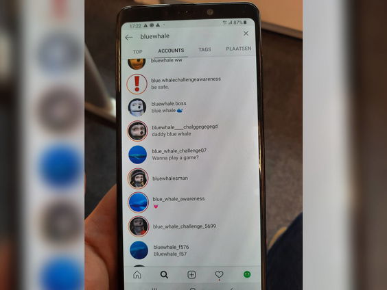 Politie waarschuwt jongeren voor 'Blue Whale Challenge'
