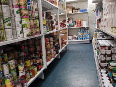 Voedselbanken komen tekort, maar zetten stug door!