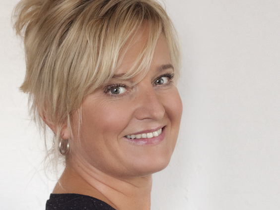Martine Sandifort is dankbaar voor haar hondje Fiep