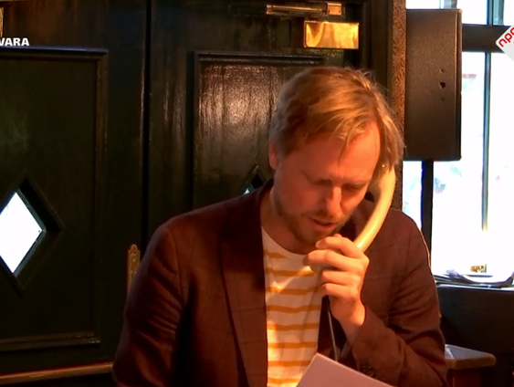 Cabarat: Jan de Bouvrie belt in vanuit de hemel