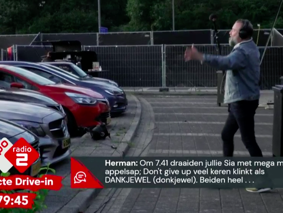 Het eerste Collecte Drive-in Toetjetoeter concert is een feit!