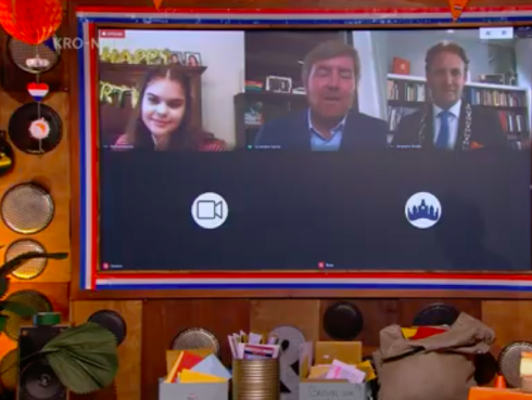 Koning te gast bij Zapplive Extra!