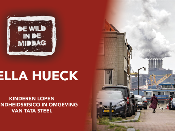 Hella Hueck: 'Kinderen lopen gezondheidsrisico in omgeving van Tata Steel'