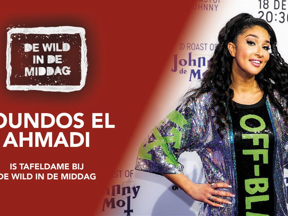 Soundos is tafeldame van De Wild in de Middag!