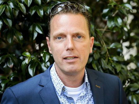 Feyenoordfan Rob Geus is vanavond voor Ajax
