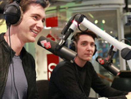 De Weasley Twins in de studio!