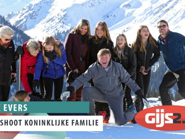 Fotoshoot koninklijke familie in Lech! (Rick Evers ter plaatse)