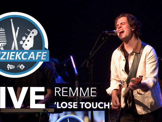 remme - 'Lose Touch' live bij Muziekcafé