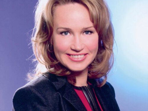 Helga van Leur presenteert voor de laatste het nieuws