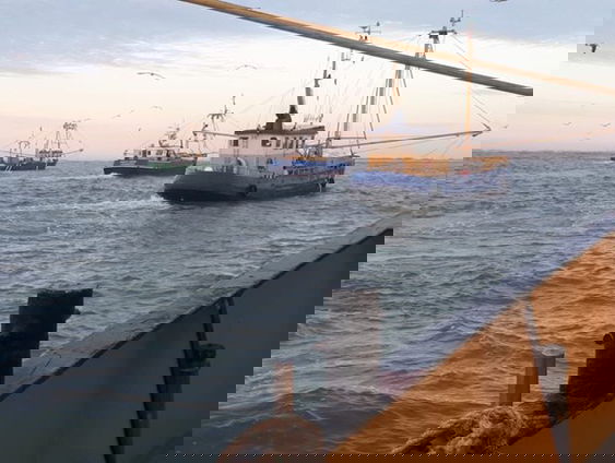 Garnalenvisser Johan Rispens zocht mee naar vermist Duits meisje bij Ameland