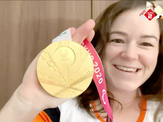 Sanne Voets haalt opnieuw goud op de Paralympische Spelen