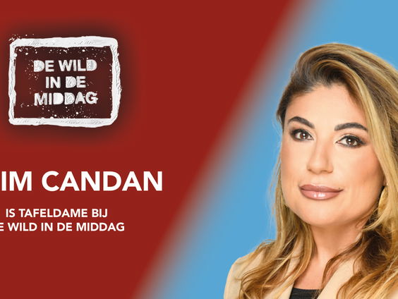 Yesim Candan is tafeldame bij De Wild in de Middag!