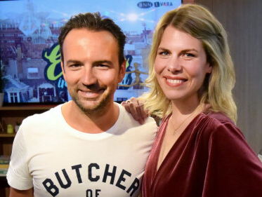 Gezellig! Merel Koman van Blackbird in de studio