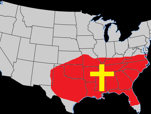 Luisteraar Alexandra woont in de Amerikaanse biblebelt en vertelt dat daar de spanning is om te snijden