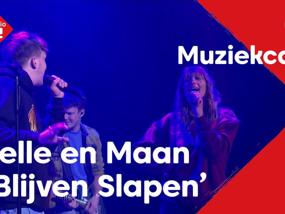 Snelle & Maan - Blijven Slapen | live in Muziekcafé