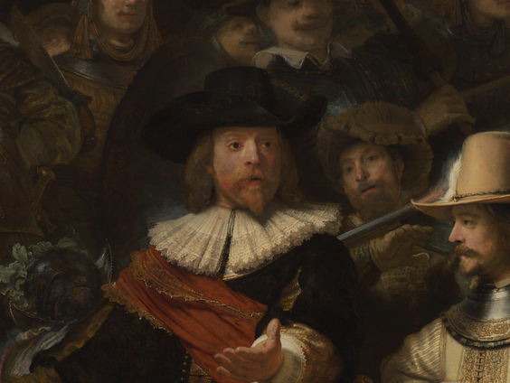 Inzoomen op De Nachtwacht: van geniale kliederboel tot in de fijnste details