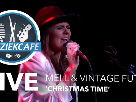 Mell & Vintage Future - 'Christmas Time' live bij Muziekcafé