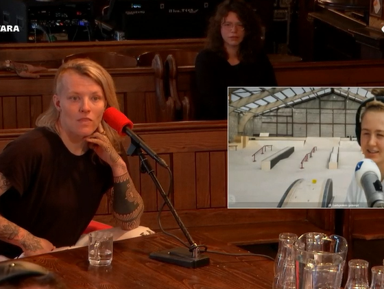 Skateboarders Keet Oldenbeuving en Candy Jacobs gaan het op de Olympische Spelen tegen elkaar opnemen