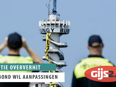 Politie oververhit