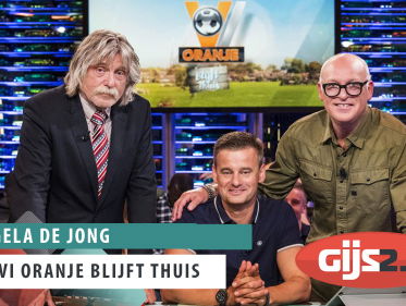 Angela de jong bij VI oranje blijft thuis